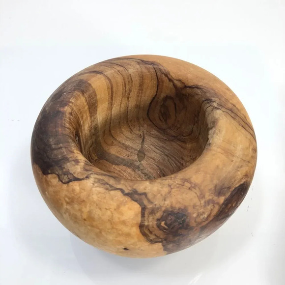 Wooden Hand Carved Mortar and Pestle Set - Picture 6 of 10